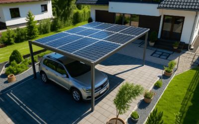 Nachhaltiges Bauen: Warum ein Carport mit Solardach doppelt sinnvoll ist